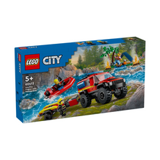 LEGO® City 4X4 Fire Truck With Rescue Boat