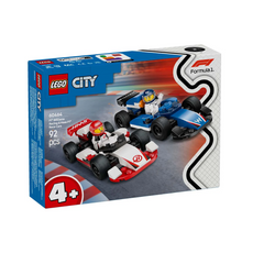 LEGO® City F1® Williams Racing & Haas F1® Race Cars