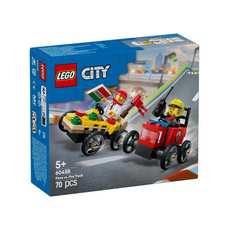LEGO® City Pizza vs. Fire Truck Race Car Pack