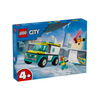 LEGO® City Emergency Ambulance And Snowboarder