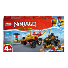 LEGO® NINJAGO® Kai and Ras’s Car and Bike Battle