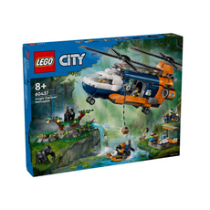LEGO® CITY Jungle Explorer Helicopter at Base Camp