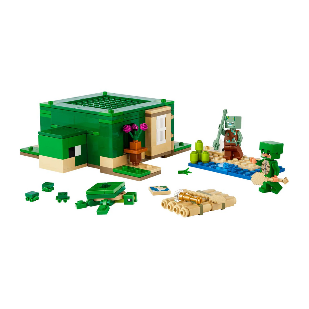LEGO® Minecraft® The Turtle Beach House – GP Models