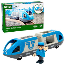 BRIO World - 33506 Travel Battery Train | 3 Piece Train