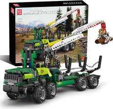 Mould King Technology Remote Control Pneumatic Forest Machine Building Blocks