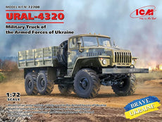 URAL-4320, Military Truck of The Armed Forces of Ukraine - Scale 1:72