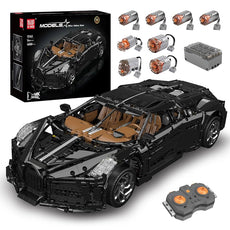 Mould King 13163 Voiture Noire (sounds of night) Remote Controlled Hyper Car