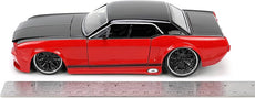 Jada- 1/24 Ford Mustang Bigtime Muscle 1965 Red/Black