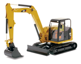 DM CAT 308E2 CR SB Mini Hydraulic Excavator 1:50 Scale