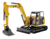 DM CAT 308E2 CR SB Mini Hydraulic Excavator 1:50 Scale