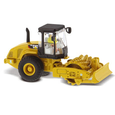 DM CAT CS56 Padfoot Drum Vibratory Soil Compactor - HO Scale