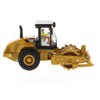 DM CAT CS56 Padfoot Drum Vibratory Soil Compactor - HO Scale