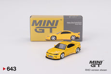 Mini GT - Nissan Silvia Rocket Bunny Bronze Yellow (1/64 Scale Model)