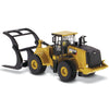 Diecast Masters  - CAT 972M Wheel Loader with Log Forks