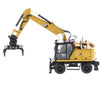 DM CAT M318 Wheeled Excavator - 1:50 Scale