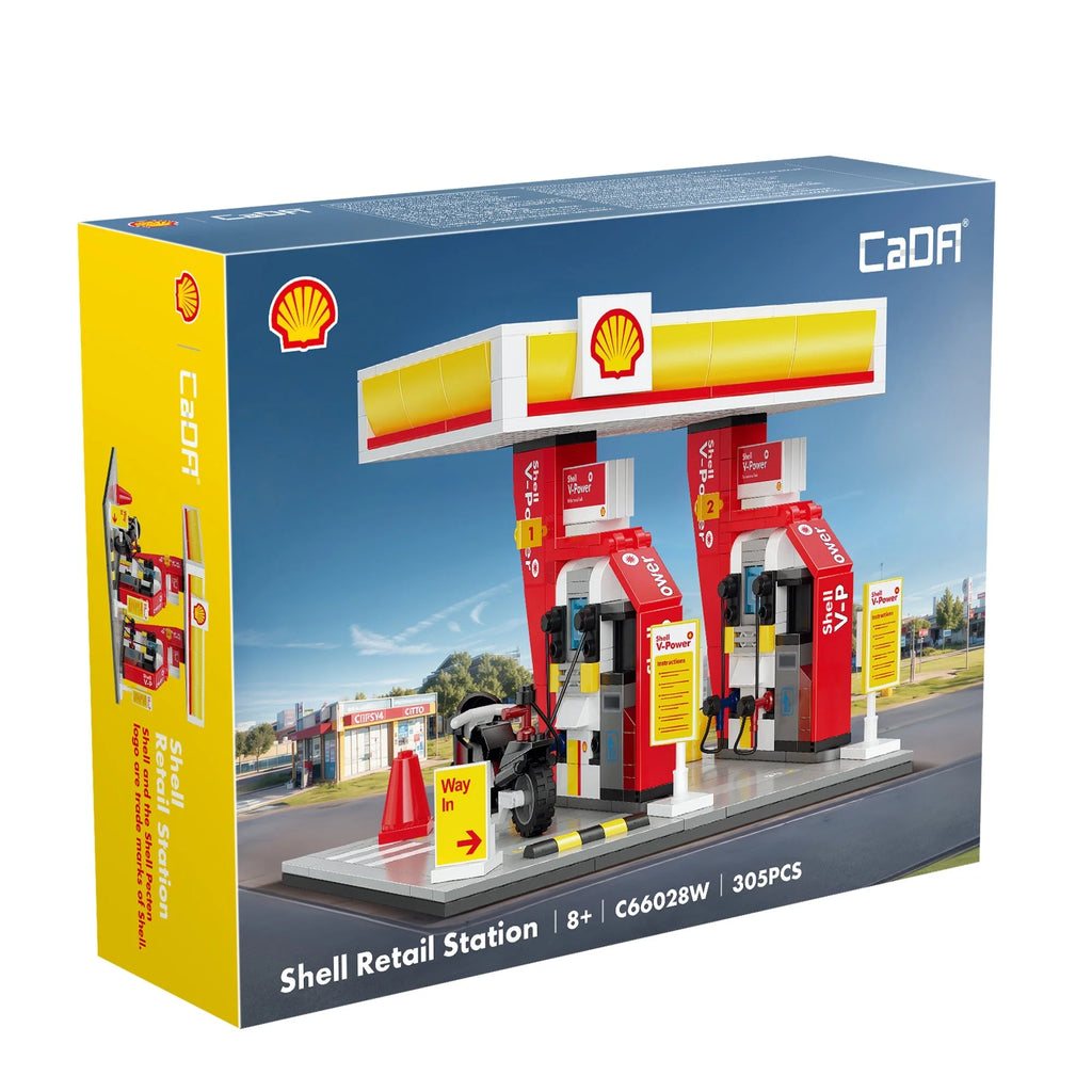 Cada Shell Models CaDA Shell Retail Station C66028W – GP Models
