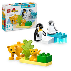 LEGO® DUPLO® Wild Animal Families: Penguins & Lions