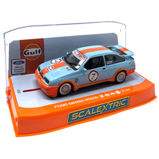 Scalextric- Ford Sierra RS500 - Gulf Edition - Richard Millar 1/32 Slot Car