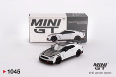 Mini GT - Nissan GT-R Nismo (R35) 2024 Brilliant White Pearl (1/64 Scale Model)