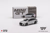 1/64 MINI GT Audi RS 6 Avant Carbon Black Edition Florett Silver