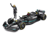 Bburago 1/43 Mercedes AMG F! W14 2023 w/helmet