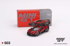 1/64 MINI GT Bugatti Divo  Red Metallic
