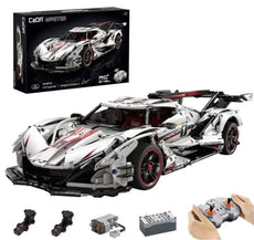 CADA – Master Series V12 Hypercar White (4449Pc 1:8 Scale Set)