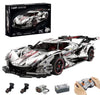 CADA – Master Series V12 Hypercar White (4449Pc 1:8 Scale Set)