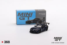 1/64 MINI GT HKS Toyota GR Supra (A90) Downshift Blue