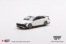 1/64 MINI GT Hyundai Elantra N Ceramic White