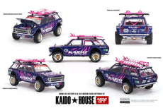 Kaido House x Mini GT - Datsun 510 4x4 Wagon Kaido Offroad V2 (1/64 Scale Model)