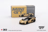 1/64 MINI GT Lamborghini Aventador SVJ Roadster Oro Elios