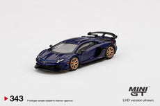 1/64 MINI GT Lamborghini Aventador SVJ Viola Aletheia