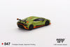 1/64 MINI GT Lamborghini Huracán STO Verde Citrea