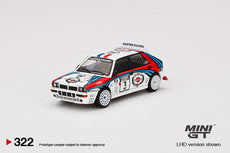1/64 MINI GT Lancia Delta HF Integrale Evoluzione 1992 Rally 1000 Lakes Winner #3