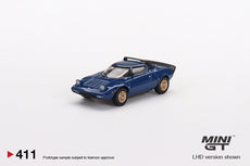 1/64 MINI GT Lancia Stratos HF Stradale Bleu Vincennes