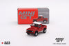 1/64 MINI GT Land Rover Defender 90 Pickup Masai Red