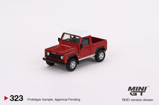 1/64 MINI GT Land Rover Defender 90 Pickup Masai Red