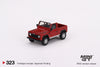 1/64 MINI GT Land Rover Defender 90 Pickup Masai Red