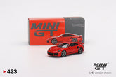 Porsche Taycan Turbo S Carmine Red 1 64 Scale MGT00289R