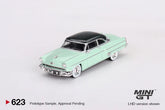 MINI GT 1:64 Lincoln Capri 1954 Parklane Green/Bloomfield Green