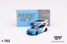 Mini GT - Honda Civic Type-R #3 2023 Pace Car Blue (1/64 Scale Model)