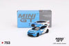 Mini GT - Honda Civic Type-R #3 2023 Pace Car Blue (1/64 Scale Model)