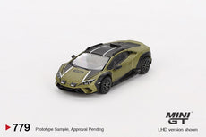 Mini GT - Lamborghini Huracan Sterrato Verde Gea Matt (1/64 Scale Model)