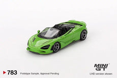 Mini GT –  Mclaren 750S Spider Mantis Green (1/64 Scale Model)