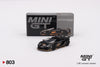 MINI GT 1/64 LAMBORGHINI AVENTADOR SVJ 63 ROADSTER NERO ALDEBARAN RHD DIECAST SCALE