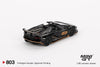 Mini GT – Lamborghini Aventador SVJ 63 Roadster Nero Aldebaran (1/64 Scale Model)