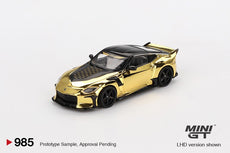 Mini GT –   Nissan Z Veilside FFZ400 Gold Chrome (1/64 Scale Model)