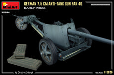 1/35 German 7,5 cm Anti-Tank Gun PAK 40 Early