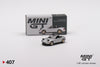 1/64 MINI GT Mazda Miata MX-5 (NA) Tuned Version Silver Stone Metallic Silver